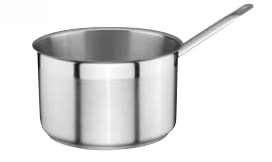 Özti - Stainless steel pan nyeles 16x11   2 L magas, indukciós