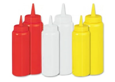 Stalgast - Adagoló piros 0,7L ketchup
