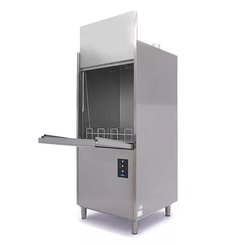 Maxima - Fekete edény mosogatógép, kosárméret: 56x63cm, 400V