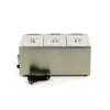 Maxima - Bain Marie leeresztő csappal 3 x GN1/3