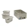 Maxima - Bain Marie leeresztő csappal 3 x GN1/3
