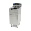 Maxima - Elektromos olajsütő, fritőz, állvánnyal, leeresztő csappal 16 liter 5 kW