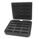 Maxima - Tartelette sütőforma, téglalap formájú, 15 darabhoz, 90x30mm