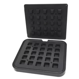   Maxima - Tartelette sütőforma, négyzet formájú, 25 darabhoz, 39x29mm