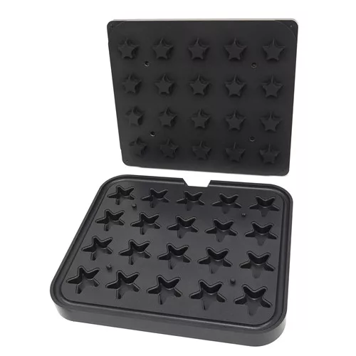 Maxima - Tartelette sütőforma, csillag formájú, 20 darabhoz