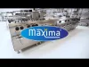 Maxima - Rostlap gázos asztali, nagy teljesítményű, sima 800x700x280 mm