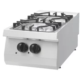   Maxima -  Gáztűzhely 2 égős, asztali, 12kW, 400x700x280mm