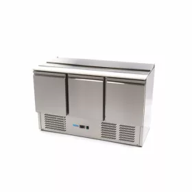 Maxima - Salátahűtő 3 ajtós, vágódeszkával, 257liter