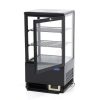 Maxima - Tabletop Fridge, Refrigerated Displayi asztali 58 l. fekete