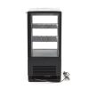 Maxima - Tabletop Fridge, Refrigerated Displayi asztali 58 l. fekete