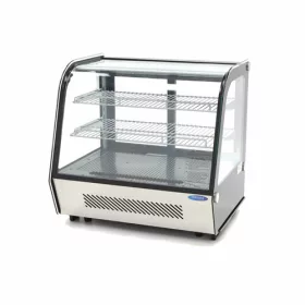   Maxima - Bemutató hűtővitrin hajlított üvegű, 120 liter