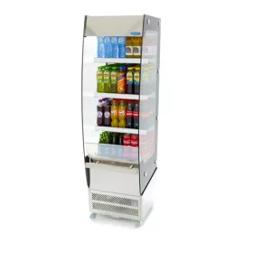 Maxima - Hűtött bemutatóvitrin, nyitott 220 literes