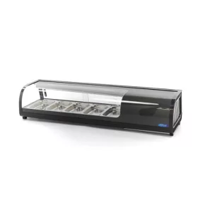 Maxima - Sushi vitrin 5 x GN 1/3, 52 liter