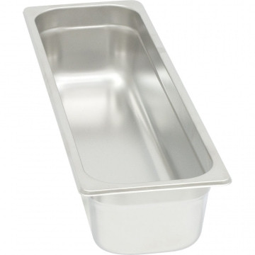 Stalgast - Stainless Steel GN Pan rm. 2/4 - 530x162x100mm 5,5L (R)