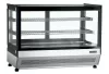 Tefcold - Bemutató hűtővitrin asztali egyenes üvegű 160 literes, LCT900F/BLACK