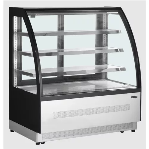 Tefcold - Süteményes hűtő hajlított üvegű 218 literes, LPD1200C
