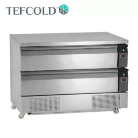   Tefcold - Hűtött fiókos tároló, állítható hűtés/fagyasztás 154 literes, UD2-3