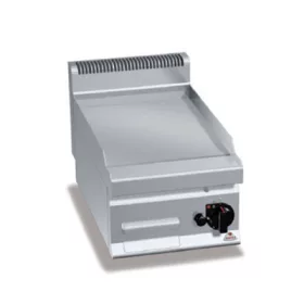   Berto's - rostlap gázüzemű sima 400x714x290 mm 6,9 kW - G7FL4B