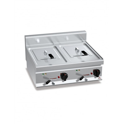 Berto's - Fryer elektromos 10+10 literes 2x9 kW E7F10-8BS