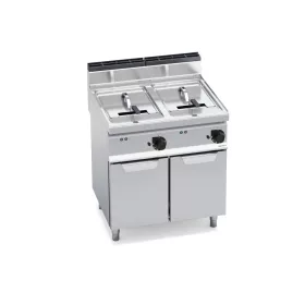 Berto's - olajsütő elektromos 2x18 Liter E7F18-8M