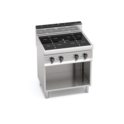 Berto's - Professional Induction Stove, 4 főzőzónával E7P4M/IND