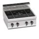 Berto's - Professional Induction Stove 4 zónás 800x714x290 mm  14 kW - E7P4B/IND