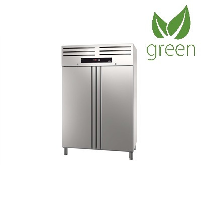 Asber - fagyasztószekrény 1400 literes rozsdamentes 2 ajtós GCN-1402 GREEN LINE