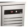 Asber - Pizza counter felhajtható fedelű Topping Coolervel 3 ajtós ETPZ-180 HC