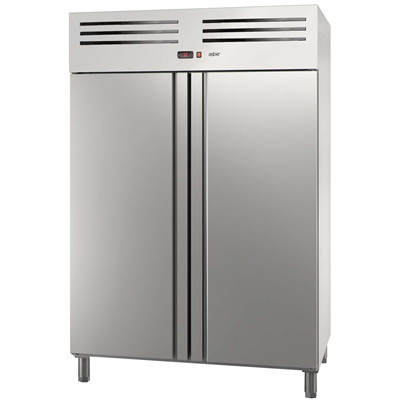 Asber - Professional freezer cabinet 1400 lit. rozsdamentes 2 ajtós ECN-1402 HC