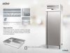 Asber - Professional Refrigerator 700 l. ECP-701 HC L rozsdamentes