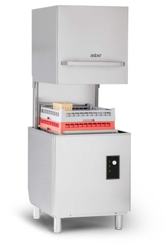 Asber - mosogatógép kalapos,mosogató,öblítőszer adagoló,ürítőszivattyú GE-H500 RD B DD