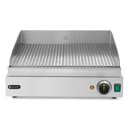 Hendi - rostlap elektromos bordázott, sütőfelület 518x330 mm 2,4 kW