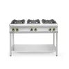 Hendi - Gáztűzhely 6 égőfejes Kitchen Line