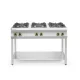 Hendi - Gáztűzhely 6 égőfejes Kitchen Line