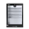 Hendi - Üvegajtós hűtő, bárhűtő Arktic, 105L, Fekete, 220-240V/120W