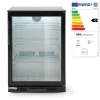 Hendi - Üvegajtós hűtő, bárhűtő Arktic, 105L, Fekete, 220-240V/120W