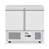 Hendi - Hűtött munkaasztal 2 ajtós alsó aggregáttal Kitchen Line 300L, Arktic, 230V/220W, 900x700x(H)890mm