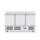 Hendi - Hűtött munkaasztal 3 ajtós alsó aggregáttal, 380L, Arktic, 230V/220W, 1375x700x(H)890mm