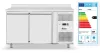 Hendi - Hűtött munkaasztal 2 ajtós alsó aggregáttal Profi Line 280L, Arktic,  GN 1/1, 230V/250W, 1360x700