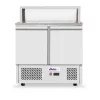 Hendi - Pizzapult 2 ajtós beépített feltéthűtővel alsó aggregáttal, 300L, Arktic, 230V/310W, 900x700x(H)1110mm