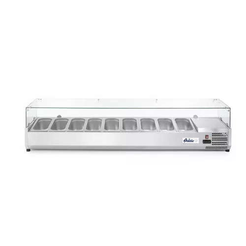 Hendi - Feltéthűtő - VRX2000-380, Arktic, 9x GN 1/3, 230V/180W, 2005x420x(H)456mm