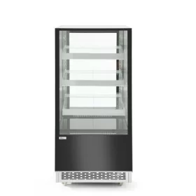  Hendi - Hűtött bemutatóvitrin, 3 döntött polccal, Arktic, 300L, 230V/480W, 650x833x(H)1460mm