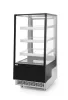Hendi - Hűtött bemutatóvitrin, 3 döntött polccal, Arktic, 300L, 230V/480W, 650x833x(H)1460mm