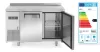 Hendi - Mélyhűtött munkaasztal 2 ajtós, oldal aggregáttal, 220L, 230V/300W, 1200x600x886 mm
