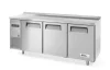Hendi - Mélyhűtött munkaasztal 3 ajtós, oldal aggregáttal Kitchen Line 390L, Arktic,  230V/270W