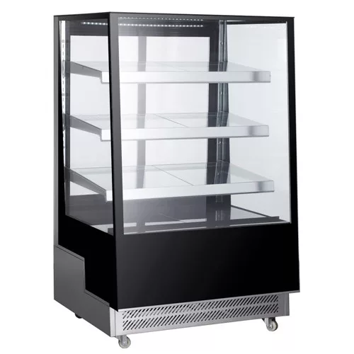 Hendi - Hűtött bemutatóvitrin, 3 döntött polccal, Arktic, 500L, 230V/490W, 900x833x(H)1460mm