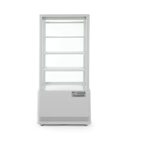 Hendi - Hűtött bemutatóvitrin, 78L, Arktic, Fehér, 230V/170W, 444x397x(H)940mm
