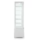 Hendi - Hűtött bemutatóvitrin 270L, Arktic, fehér,  230V/290W, 550x520x(H)1870mm