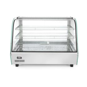   Hendi - Melegentartó vitrin, asztali, hajlított üveg, 160 literes