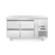 Hendi - Hűtött munkaasztal 4 fiókos, Profi Line 280L, Arktic, 230V/250W